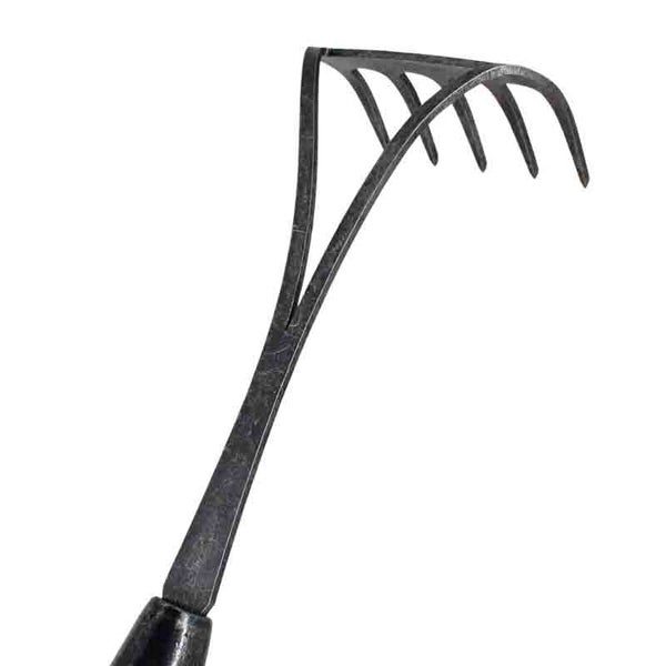 Gartenrechen mit Stiel