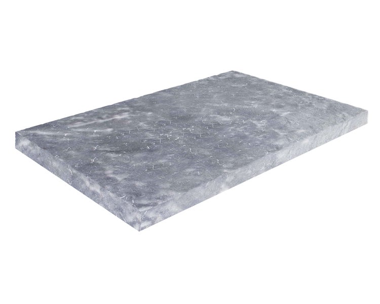 Wohnrausch Kalkstein Terrassenplatten BLUE ICE 61 x 40,6 x 3 cm, getrommelt, blau, grau