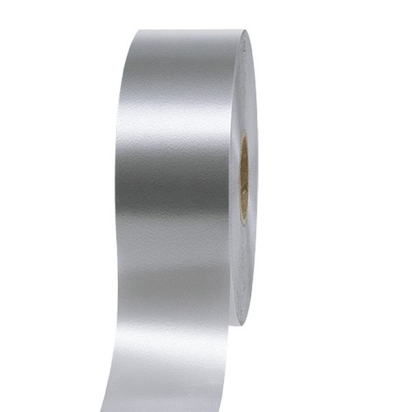 Rolle mit silbernem Geschenkband
