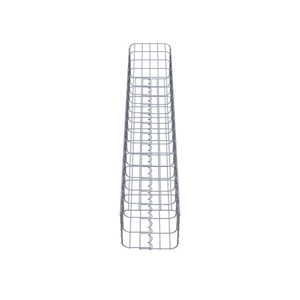 Gabionensäule 27 x 27 cm, MW 5 x 10 cm eckig - Höhe: 1,50 m