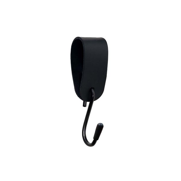 Haken mit Lederaufhängung