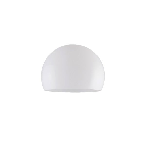 Lampenschirm aus Kunststoff Opal Weiß Kugel 30/4/22