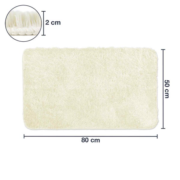 1 St. Badematte Florenz Creme 50 x 80 cm