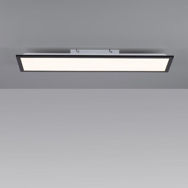 LED Deckenleuchte Flat in Schwarz 14W 1615lm