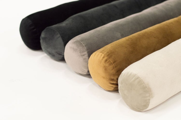 FINN - Zugluftstopper Samt 90x10 cm - Pumice Stone - beige