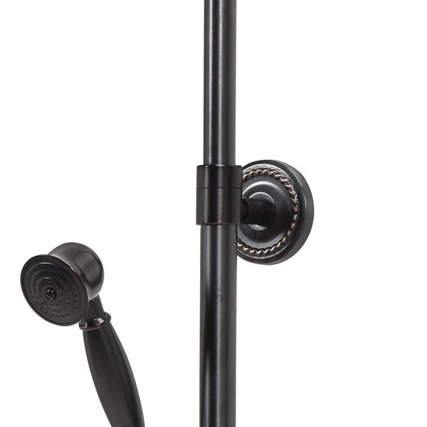 Duschsäule, Duschpaneele Retro Black 2