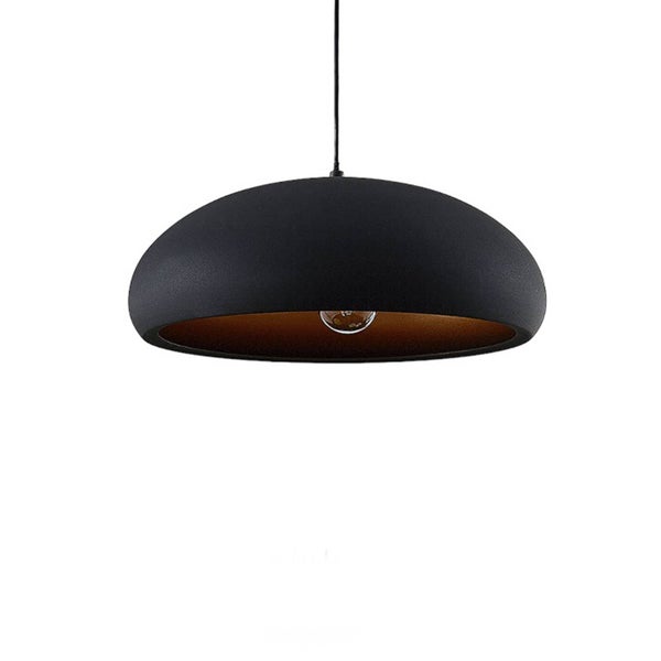 Lindby Deckenlampe Gerwina (Modern) in Schwarz aus Metall (1 flammig, E27) - Deckenleuchte Lampe Wohnzimmerleuchte