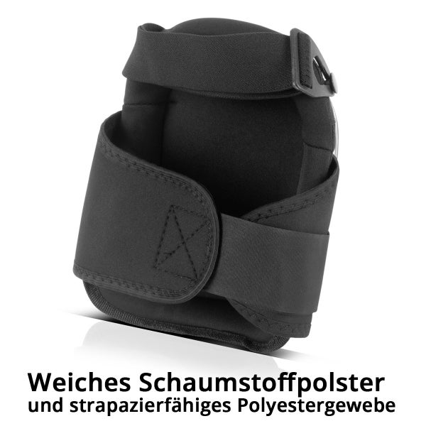 STAHLWERK Profi Knieschoner, Knieschützer, Kniepolster formstabil, hochbelastbar