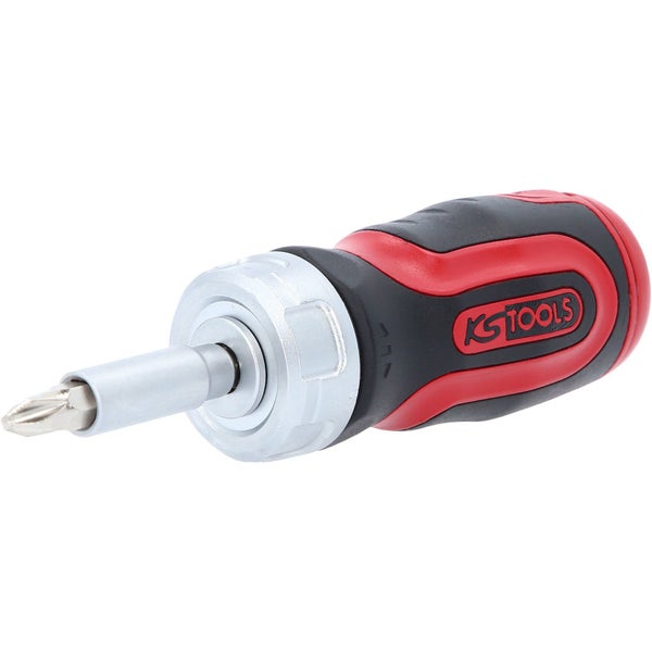 KS TOOLS 1/4 6 in 1 Mini-Ratschen-Schraubendreher - 159.2025