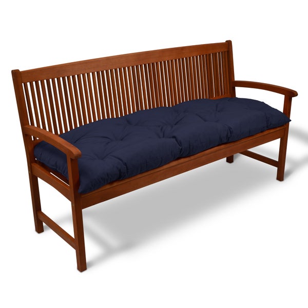 Beautissu Flair BK Bankpolster 150x50x8cm Dunkelblau