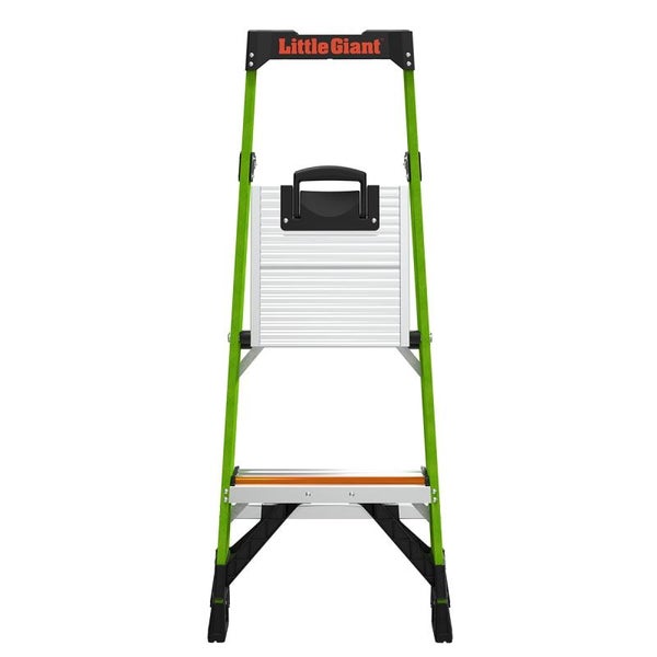 Little Giant Stehleiter mit breiter Plattform und Tragegriff