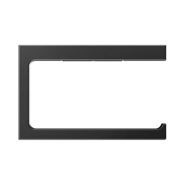 Wandmontierter Toilettenpapierhalter ohne Deckel aus Metall