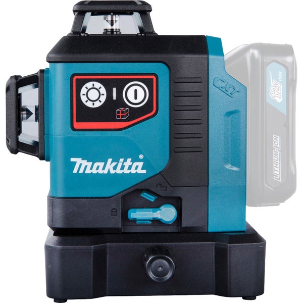 Makita Logo Linienlaser mit 12 Volt Batterie