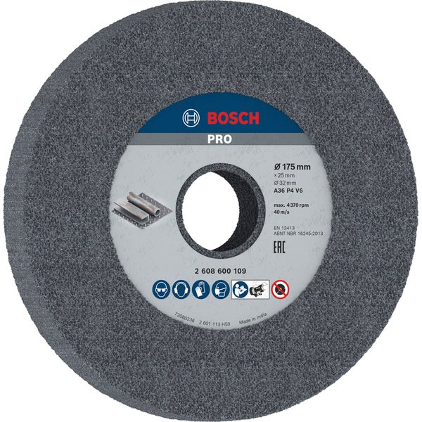 Bosch PRO Steel Schleifscheibe 175 x 25 x 32 mm G36 - 2608600109