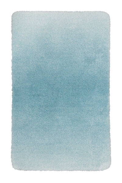 Badteppich Türkis meliert Luuk WECONhome Basics 70x120 cm