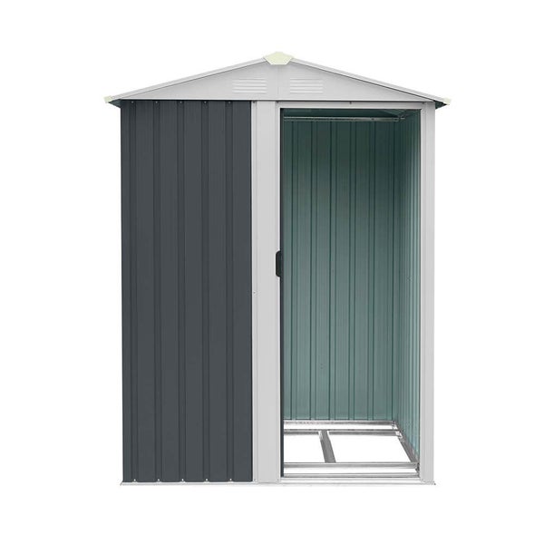 Home Deluxe - Geräteschuppen BOHIO - Größe: S - Maße 151 x 131 x 189 cm, Raumfläche 1,8 m², inkl. Fundament I Gerätehaus Gartenschuppen Gartenschrank