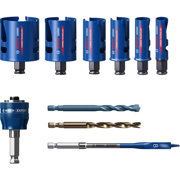 Bosch Expert Construction Material Lochsäge-Set 10tlg. - 2608900490