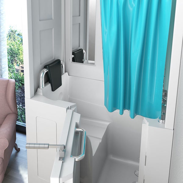 Senioren Dusche Sitzwanne Tür Seniorenwanne S08D-C-L