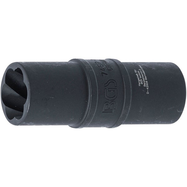 BGS Kraft-Spezial-Schraubenausdreh-Wendeeinsatz 19 mm 12,5 mm (1/2) - 7467-19
