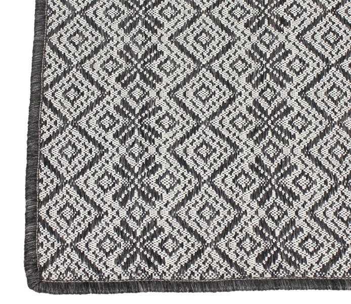 FRANK FLECHTWAREN|Bodenmatte Raute, 50 x 80 cm, POLYPROPYLEN