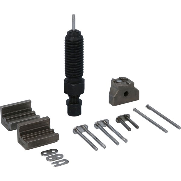 BRILLIANT TOOLS Ergänzungssatz für Steuerketten-Nietgerät (Art. BT593530) geeignet für 3 mm Kettenbolzen - BT593570