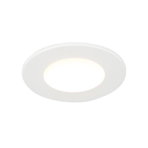 Einbaustrahler weiß inkl. LED 350 Lumen 3000K 5W IP65 - Blanca