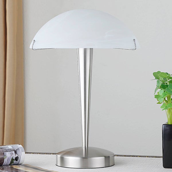 Lindby Tischlampe Viola (Modern) in Weiß aus Metall (1 flammig, E14) - Tischleuchte Schreibtischlampe Nachttischlampe Schlafzimmerleuchte
