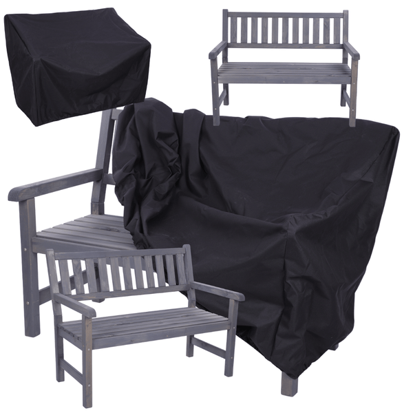 Gartenbank Grana HxBxT 90x117x70cm Inkl. Cordura-Abdeckung Grau