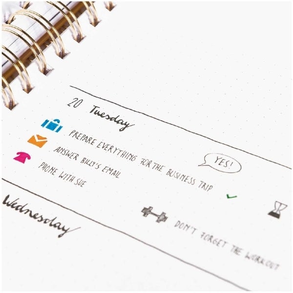 Schablone, Bullet Diary, Office
