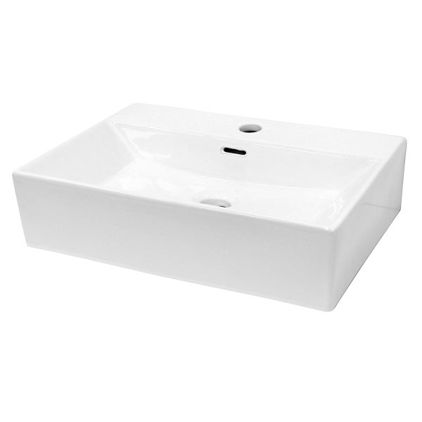 ECD Germany Waschbecken Waschtisch 515x360x130 mm Keramik HORNBACH