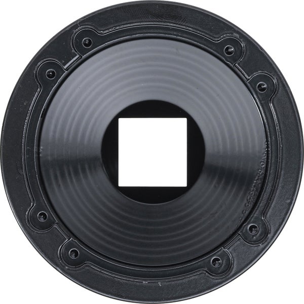 Schachtabdeckung mit quadratischer Aussparung