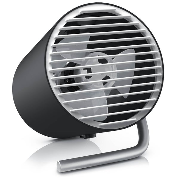 CSL - USB Ventilator mini - Tischventilator klein - Schreibtischventilator sehr leise - Desk Fan - 2 Geschwindigkeiten - per Touch regelbar