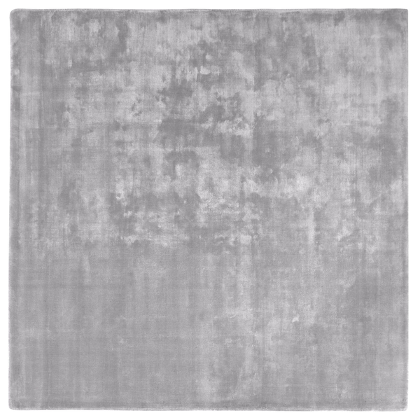 Teppich GESI II Hellgrau 200 x 200 cm Viskose