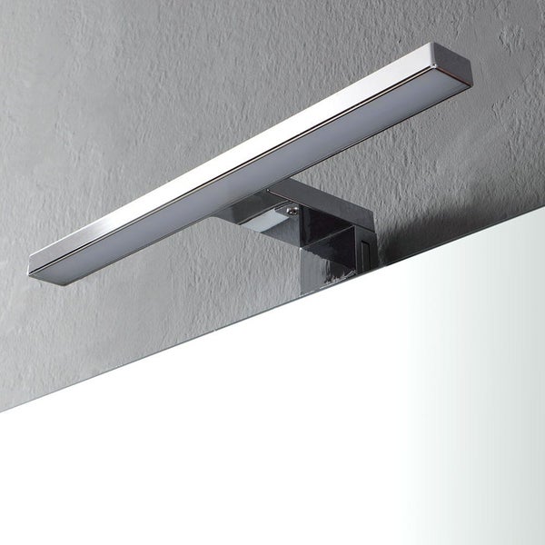 Auf einem Spiegel montierte Badezimmerleuchte