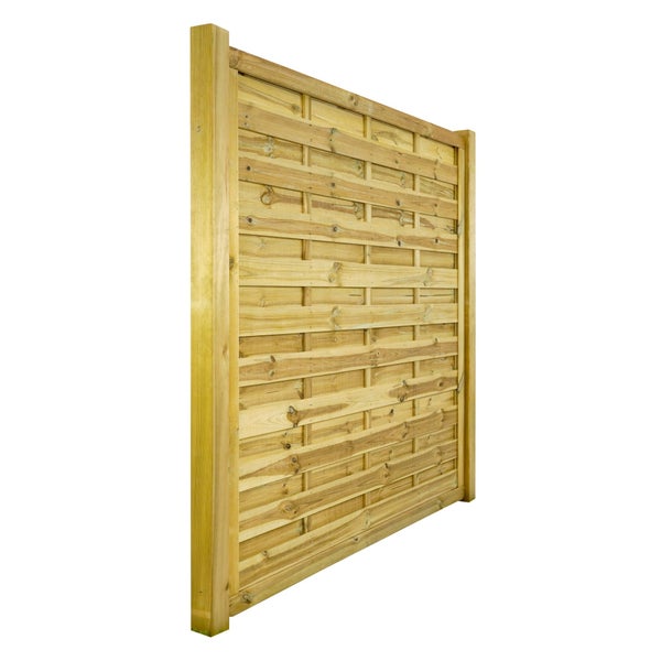 Holzzaunelement für den Garten