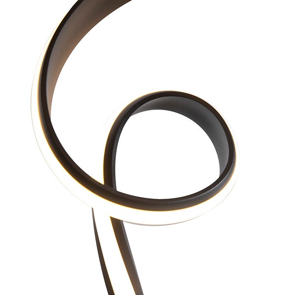 Dekorative LED-Leuchte in geschwungenem Design