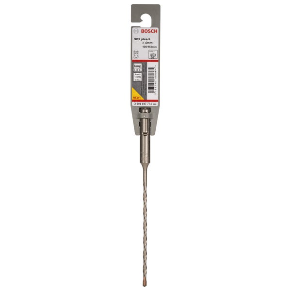 Bosch 1x SDS Hammerbohrer S4L D= 4 AL= 100 - 2608597774