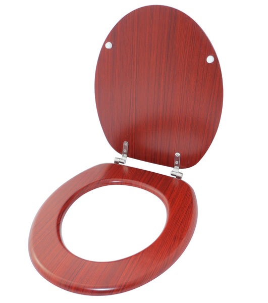 WC-Sitz Mahagoni