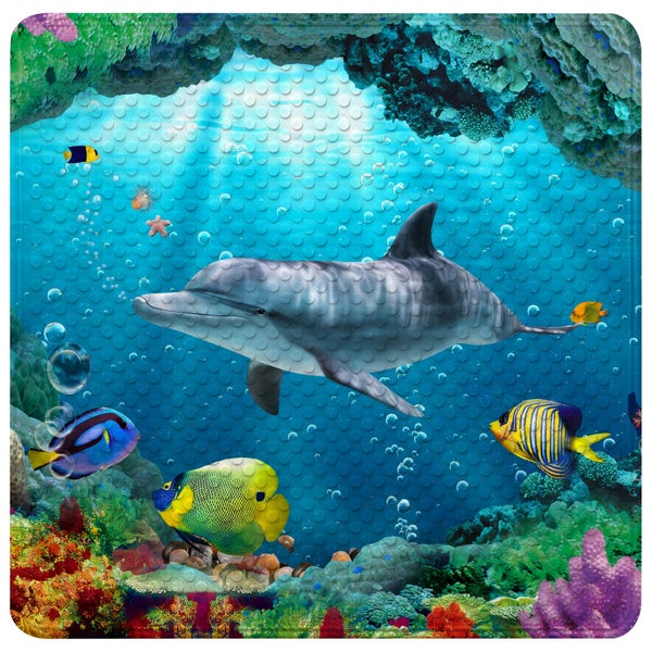 Sanilo Badematte Delphin Korallen