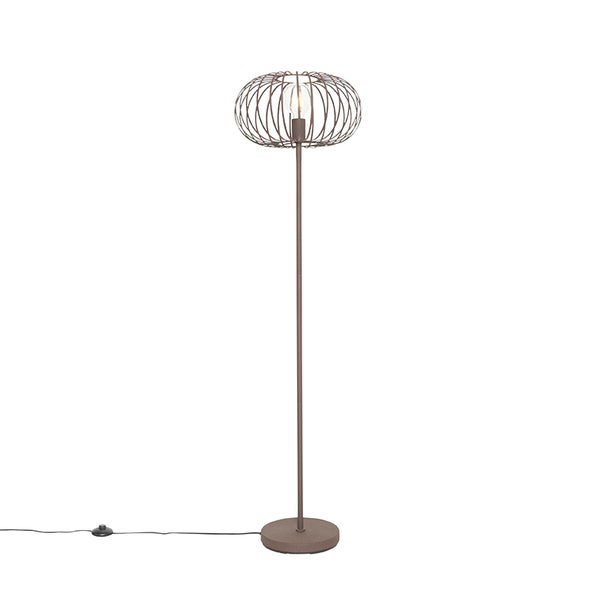 Design Stehlampe Rostbraun - Johanna