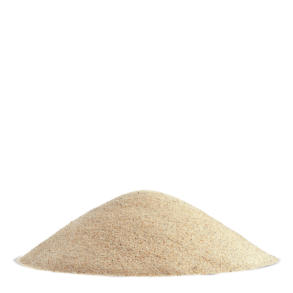 Ein kleiner Haufen aus feinem Sand.