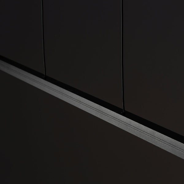 Schwarze Hängeleuchte