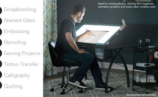 Studio Designs Futura Light Table – Zeichentisch mit Leuchtkasten