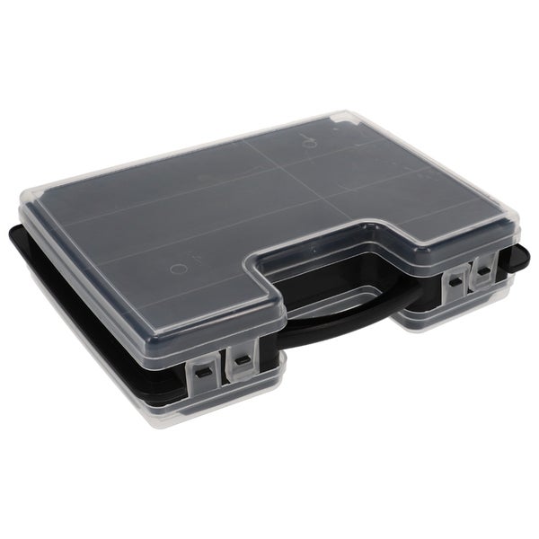 Sortimentkasten Sortimentskoffer doppelseitig Kleinteilemagazin Tackle Box 27 Fach