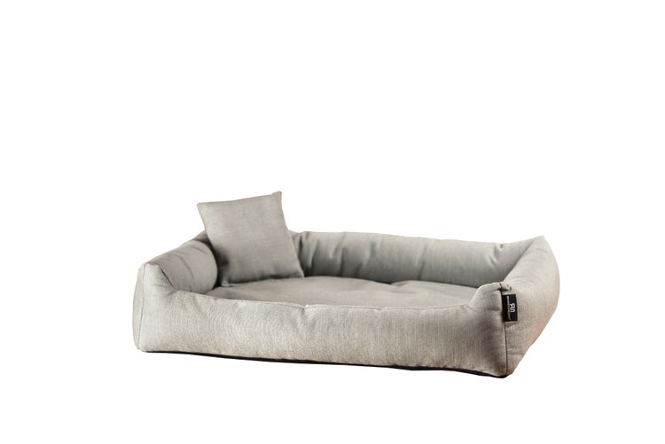Rohrschneider Kuschelsofa  Gr. 2 grau recycelt