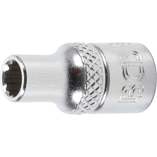 BGS Steckschlüssel-Einsatz Zwölfkant Antrieb Innenvierkant 6,3 mm (1/4) SW 5 mm - 10775