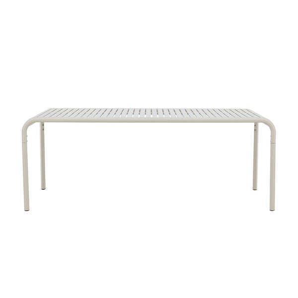 Borneo Gartentisch beige. 100 X 200 X 75 cm
