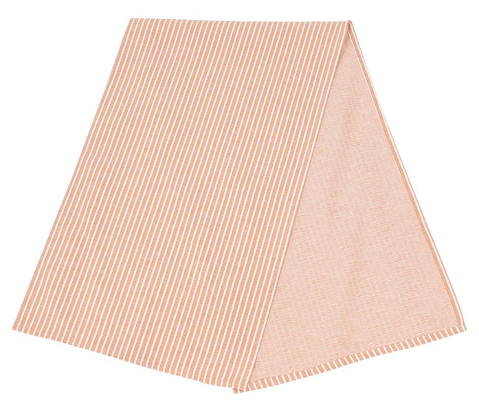 FRANK FLECHTWAREN | Tischläufer Streifeneffekt, POLYESTER, BAUMWOLLE, 40 x 140 cm