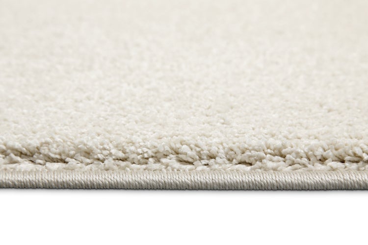 Kurzflorteppich Creme Weiß Wogh WECONhome 120x170 cm