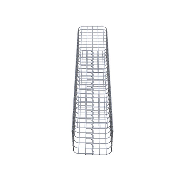 Gabionensäule 27 x 27 cm MW 5 x 5 cm eckig - Höhe: 1,30 m